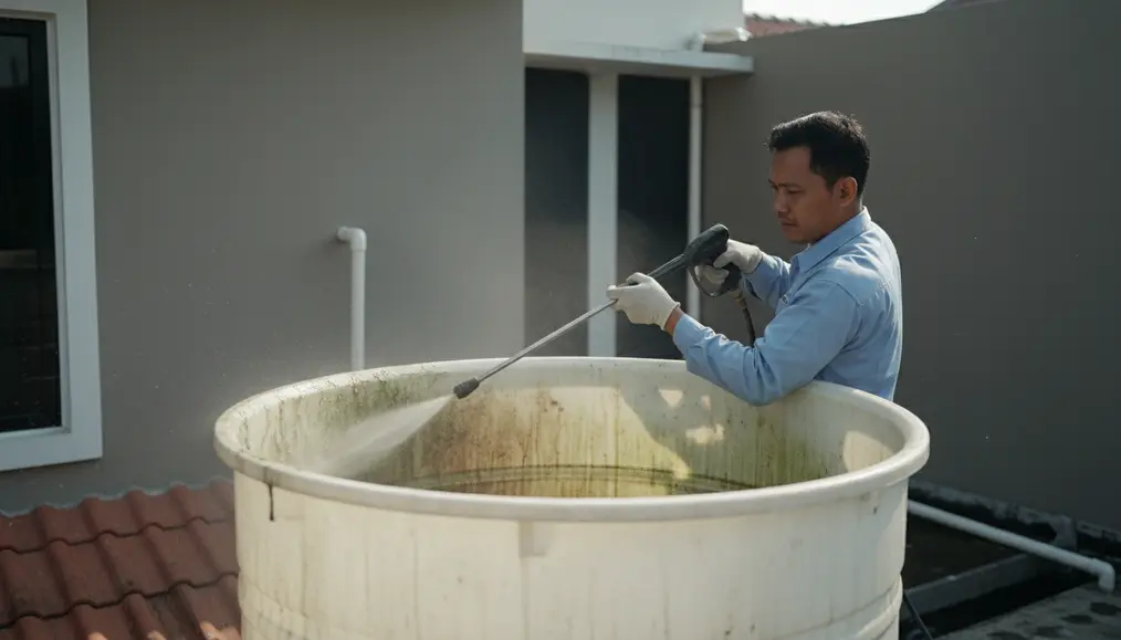Langkah-Langkah Efektif Cuci Toren untuk Menghindari Tekanan Air Rendah