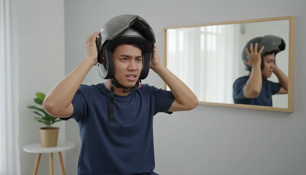 Tanda-tanda Busa Helm Kamu Membutuhkan Perhatian Serius