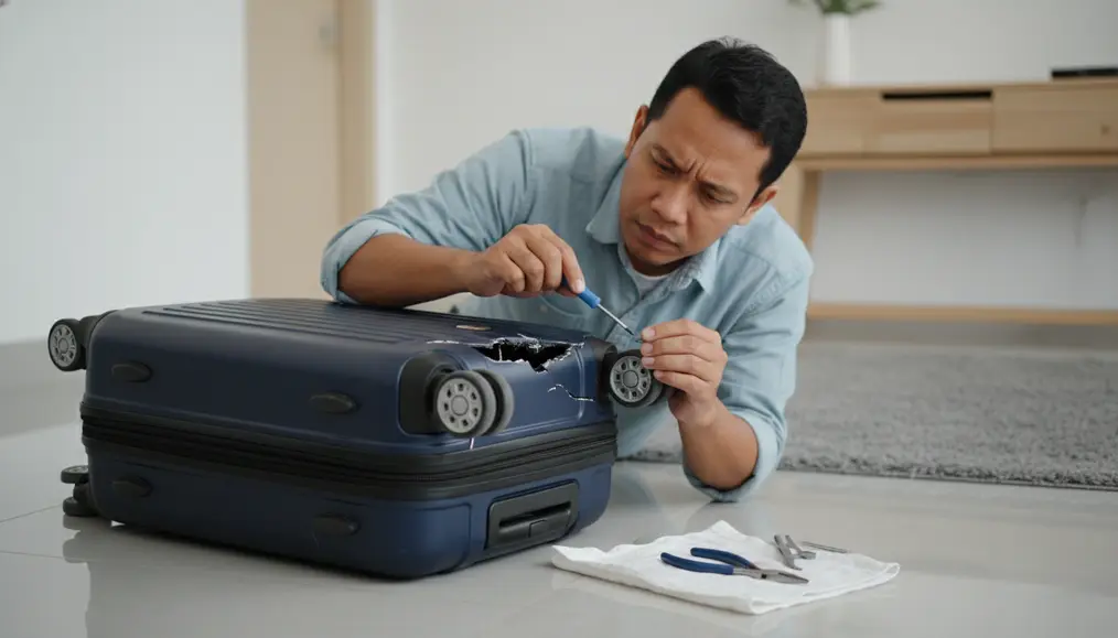 Panduan Mandiri: Cara Memperbaiki Koper yang Macet di Rumah