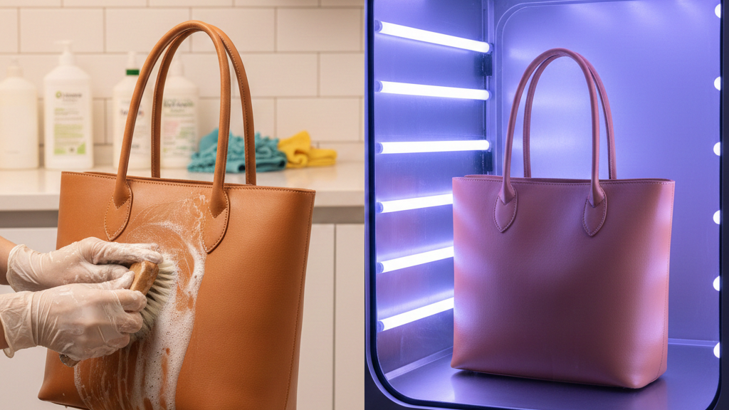 Perbedaan Cuci Tas Anti Bakteri Biasa dengan Ozone Treatment