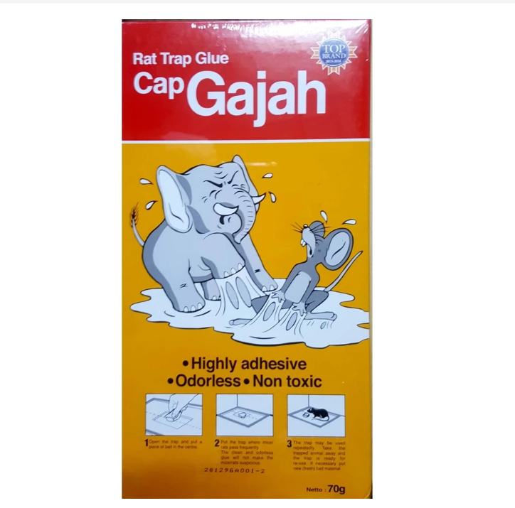 Cap Gajah (Lem Tikus - Tipe Papan) - home-steril.com