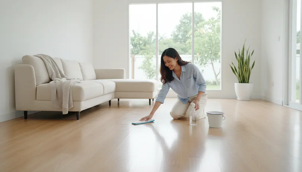 Tips Perawatan Harian Lantai Vinyl Agar Tahan Lama dan Mengkilap