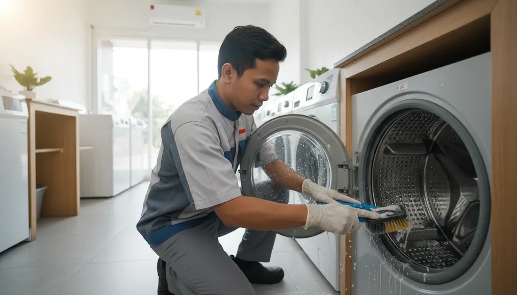 Langkah-Langkah Efektif untuk Bersihkan Mesin Cuci Top Loading Bisnis Laundry Kamu