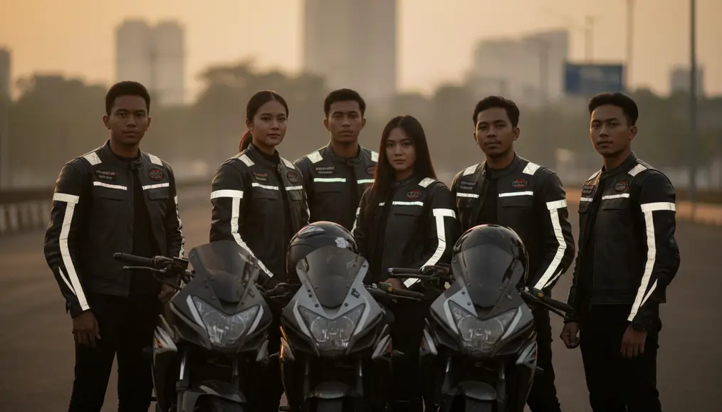 Desain dan Kustomisasi Sablon Reflektif untuk Komunitas & Safety Wear