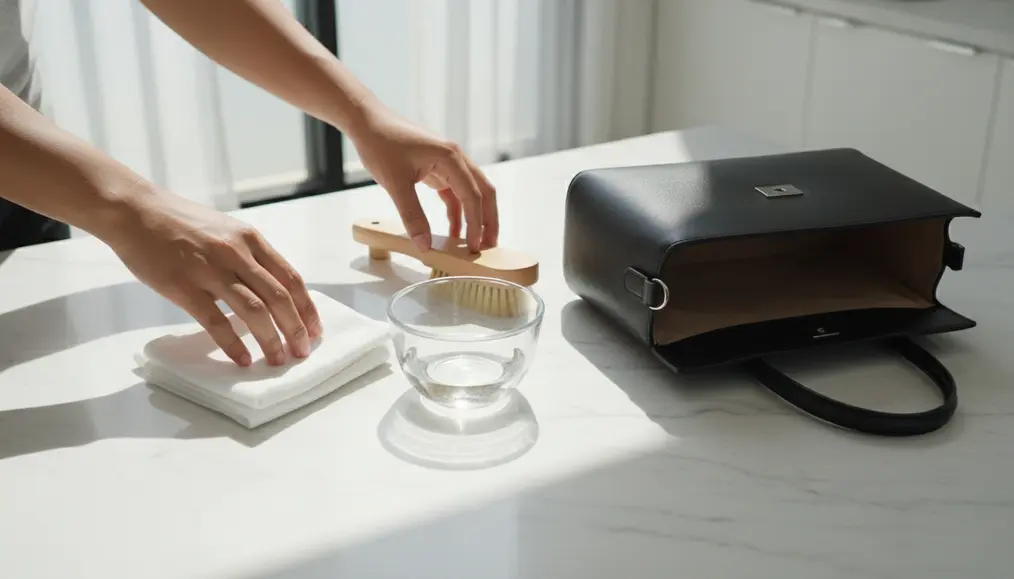 Persiapan Sebelum Mengatasi Bau Tas Kulit