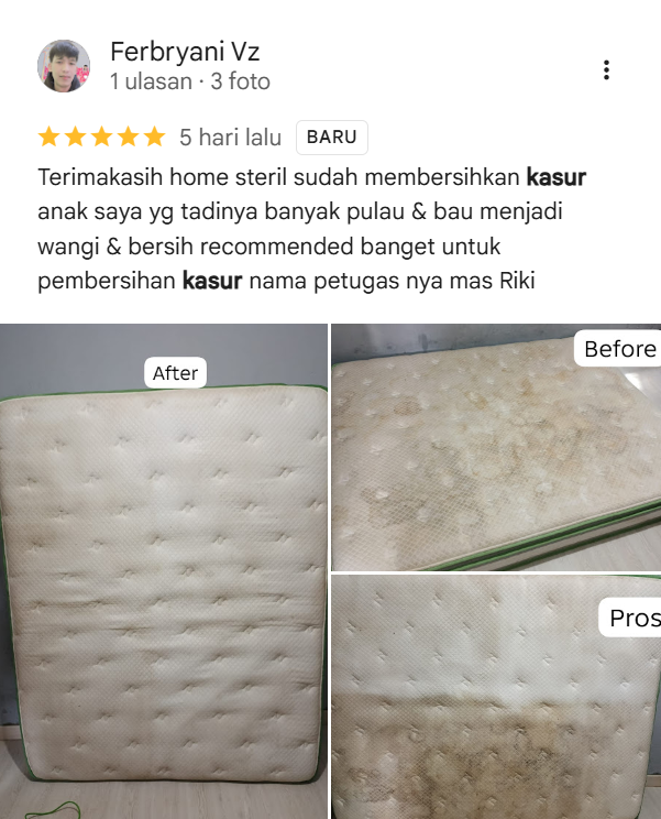 Testimoni Pelanggan Home Steril