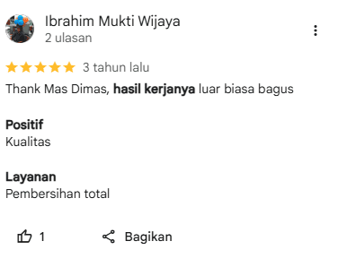 Ulasan Pelanggan Setia Home Steril