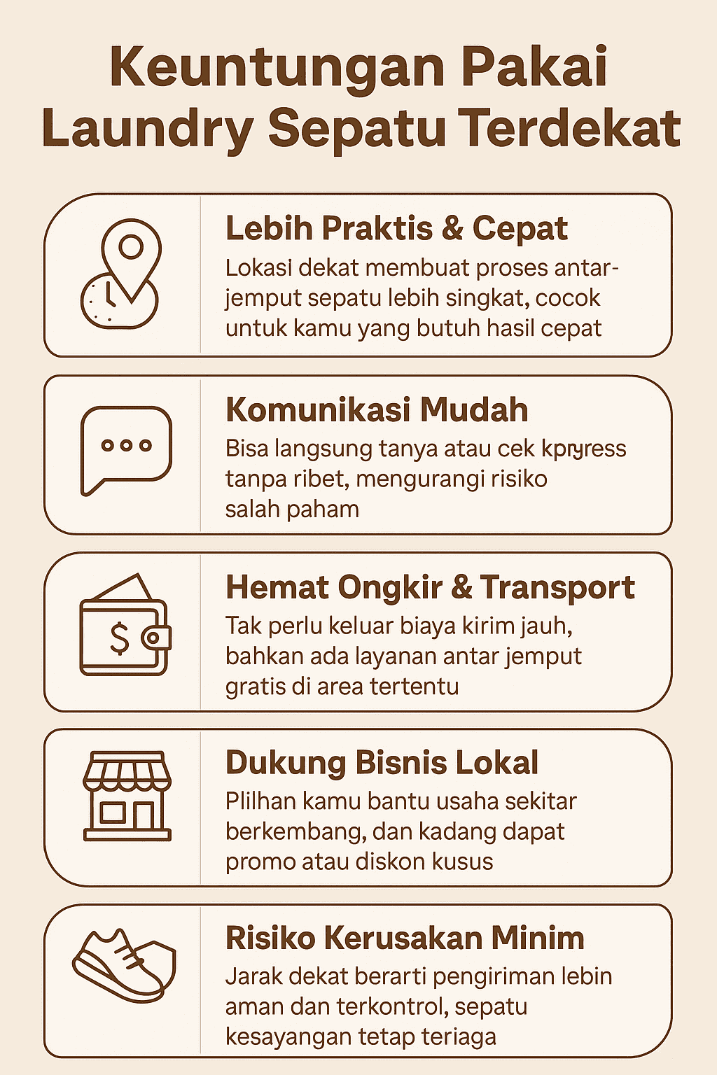 Keuntungan Pakai Laundry Sepatu Terdekat