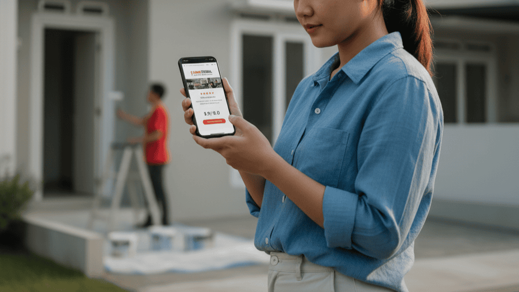 Cek Portofolio dan Reputasi