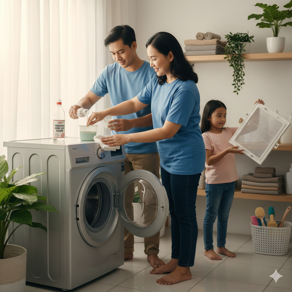 Cara Merawat Mesin Cuci Agar Tetap Awet