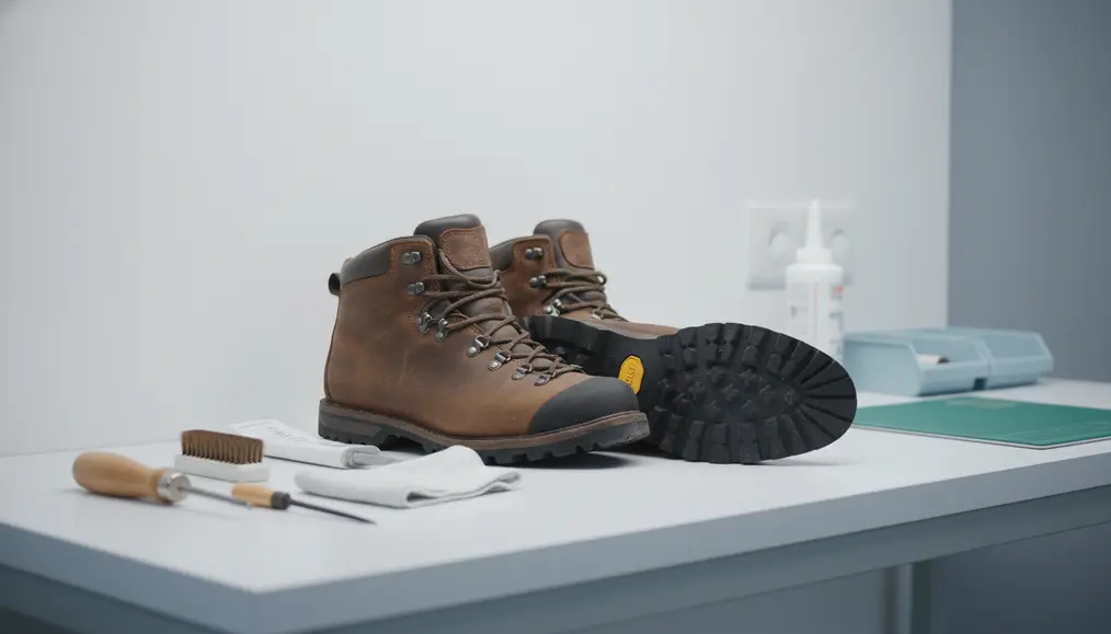 TNF & Patagonia: Resole Boots Hiking (Ganti Vibram) & Jahit Upper Sobek Akibat Medan