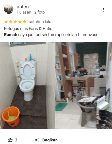 Rating Pelanggan Home Steril