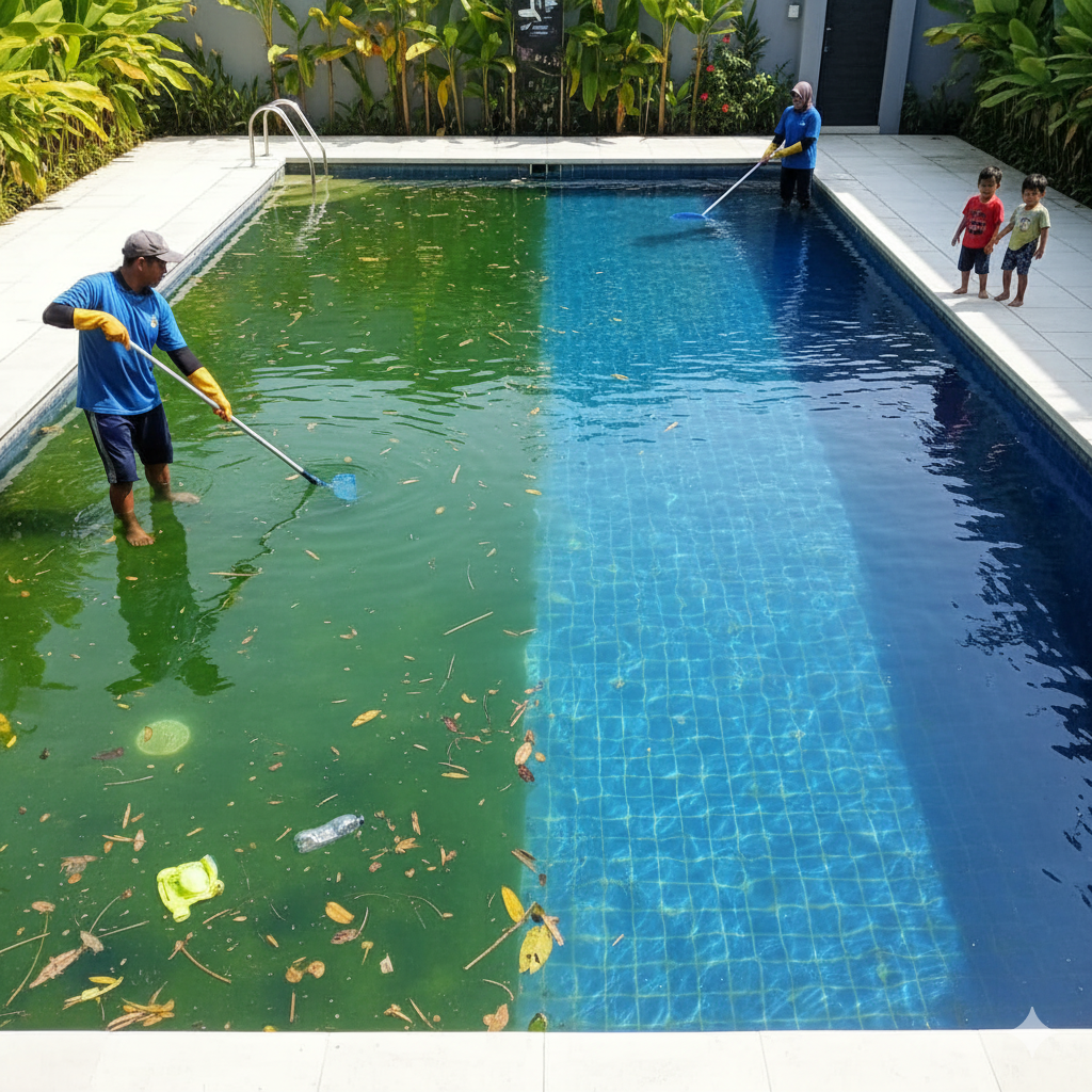 Kenapa Penting Membersihkan Kolam Renang Secara Rutin?