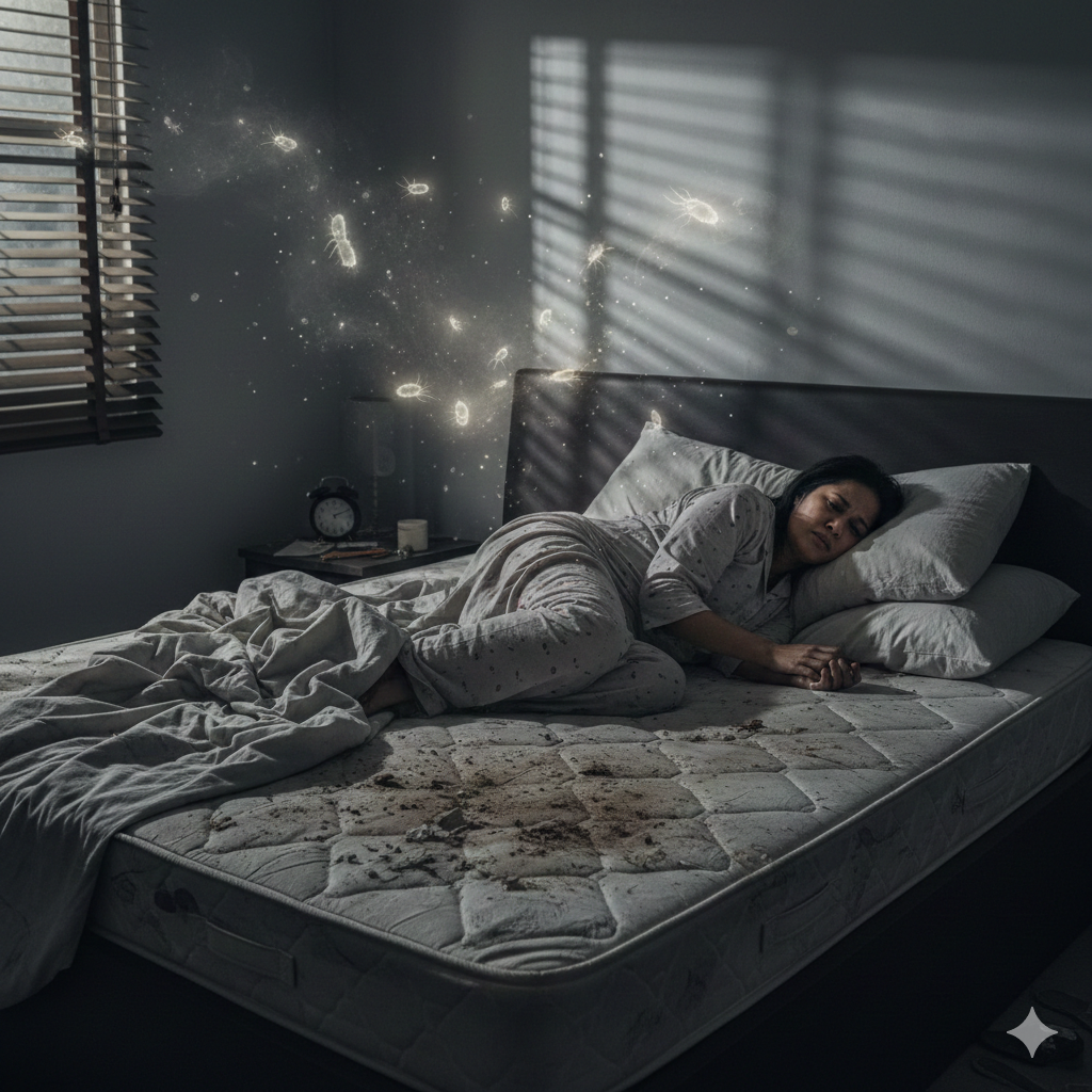 Mengapa Kasur yang Kotor Mengganggu Tidurmu?