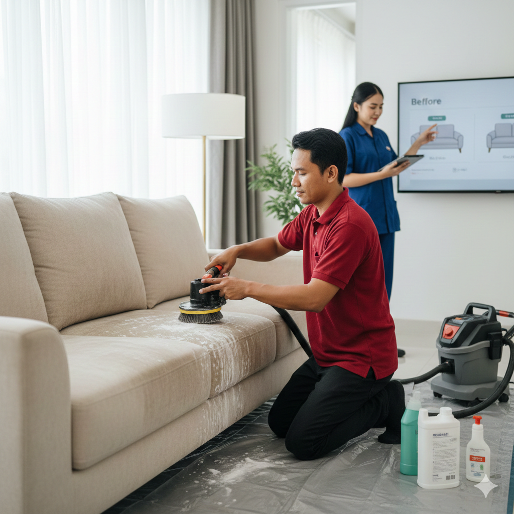 Kenapa Memilih Jasa Cuci Sofa Profesional?