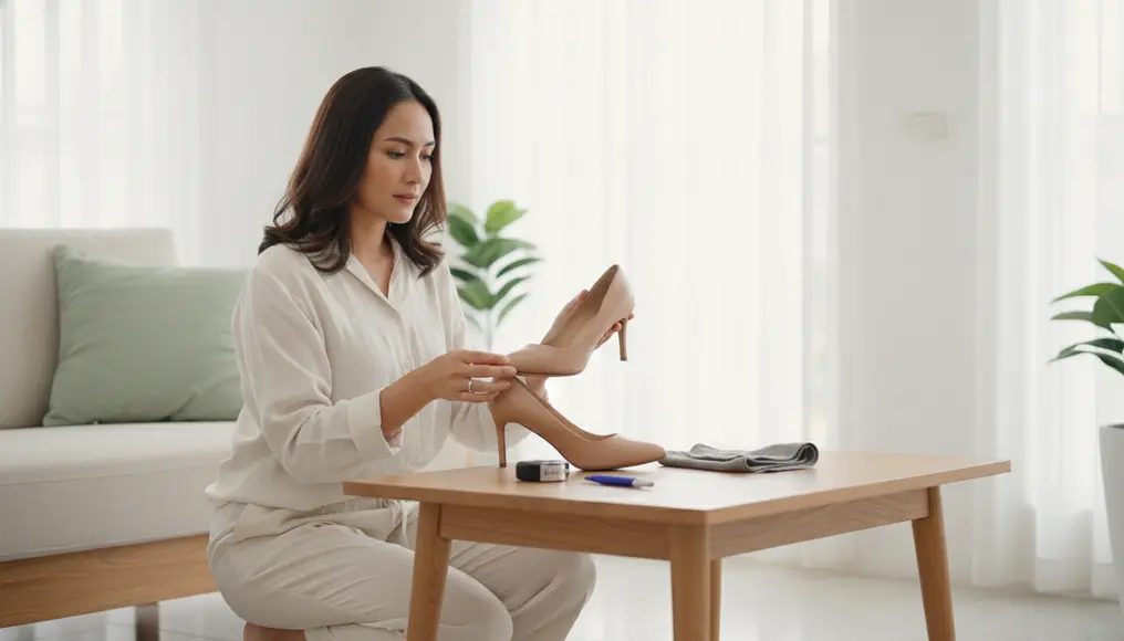 Potong Hak Tinggi (Cut Heels): Kurangi Tinggi Heels Agar Nyaman