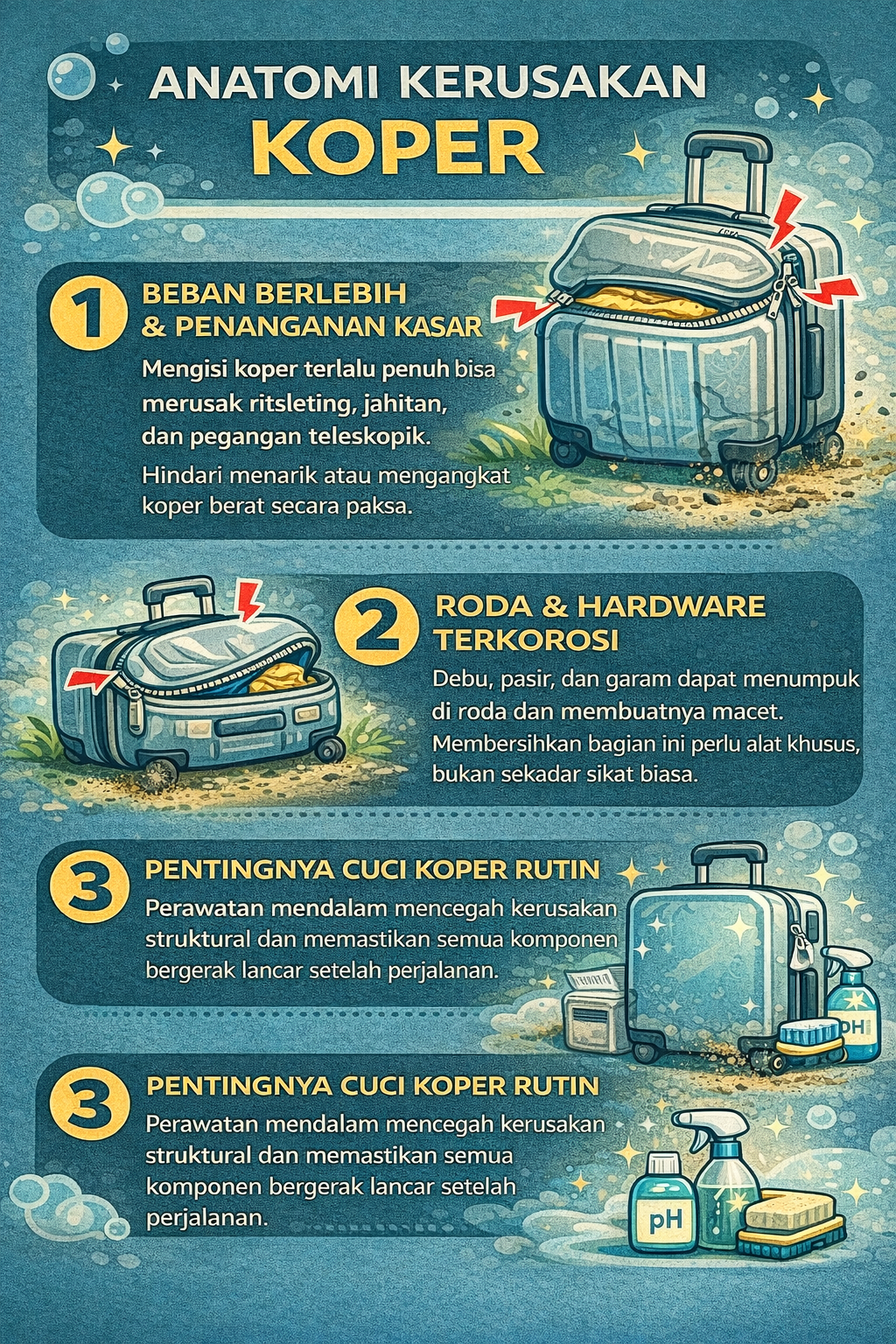 Anatomi Kerusakan Koper