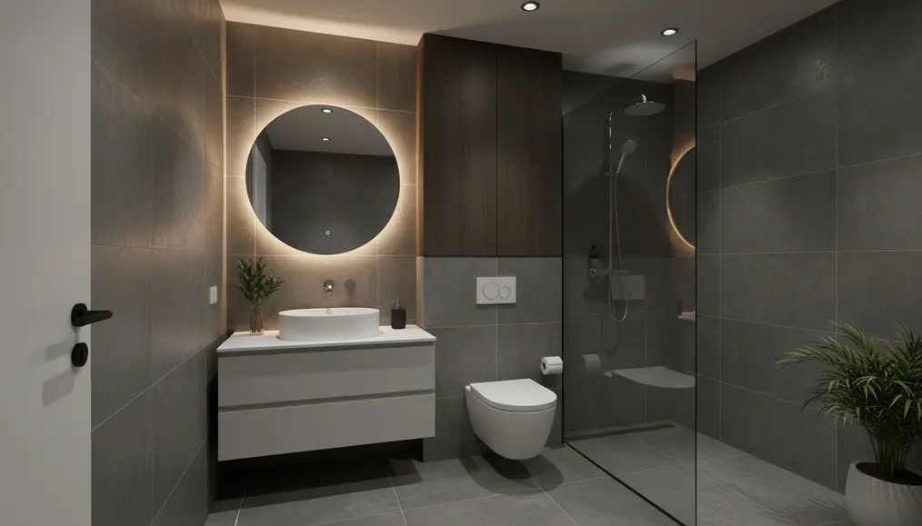 Inspirasi Desain Kamar Mandi Kecil Modern yang Fungsional dan Estetis