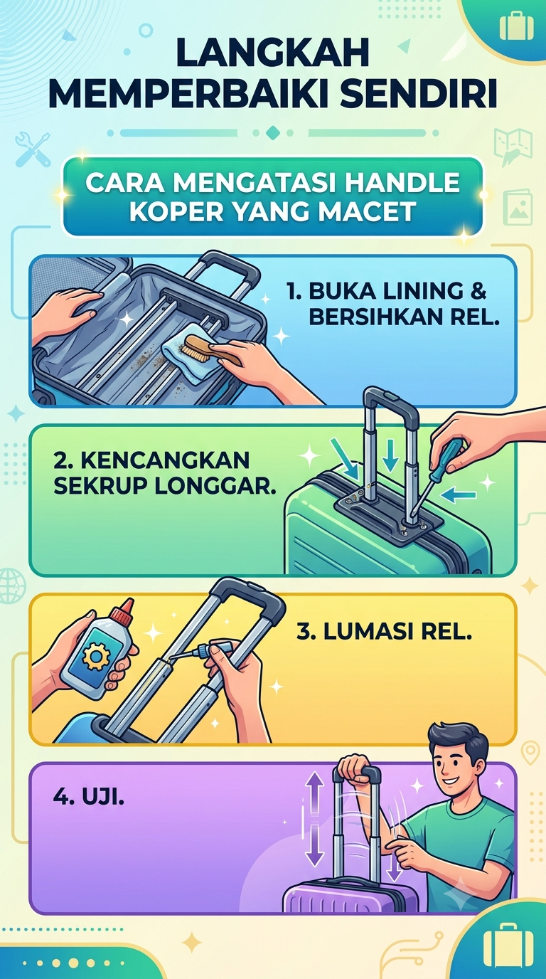 Infogrfaik :Langkah Memperbaiki Sendiri