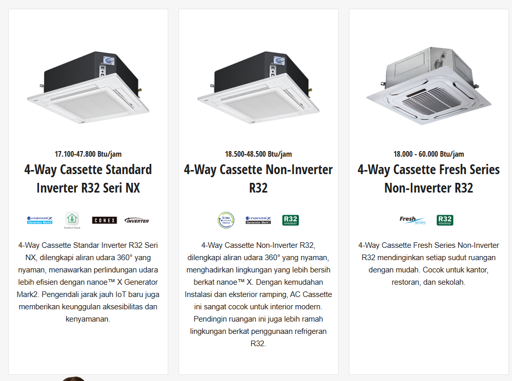 Panasonic (Inverter Cassette)