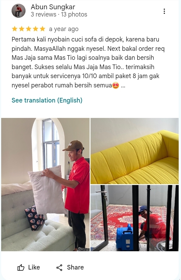 Review Pelanggan Home Steril