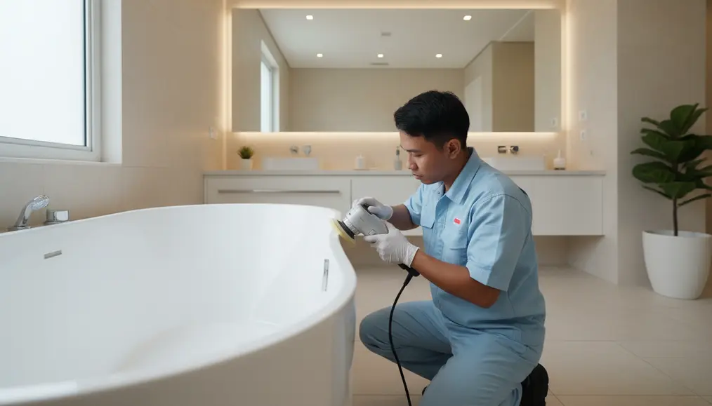 Solusi Efektif untuk Restorasi Bathtub dan Poles Jacuzzi yang Menguning