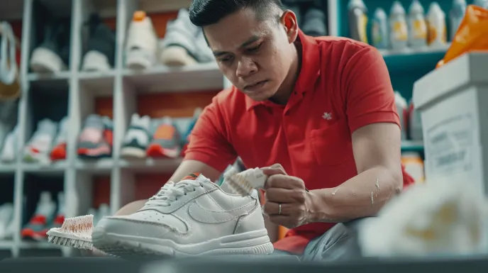 Beli quick cleaning kit Sneakershoot untuk sepatu yang bersih instan