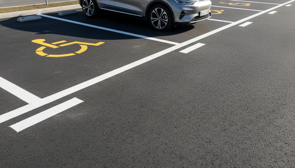 Peran Marka Jalan dan Termoplastik dalam Parkir Efisien