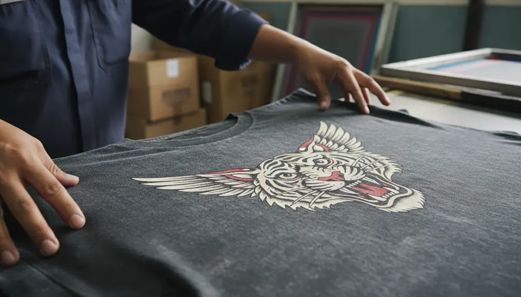 Mengoptimalkan Sablon pada Kaos Vintage Wash: Detail dan Ketahanan