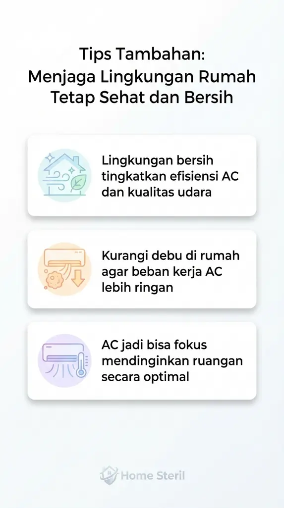 Tips Tambahan: Menjaga Lingkungan Rumah Tetap Sehat dan Bersih
