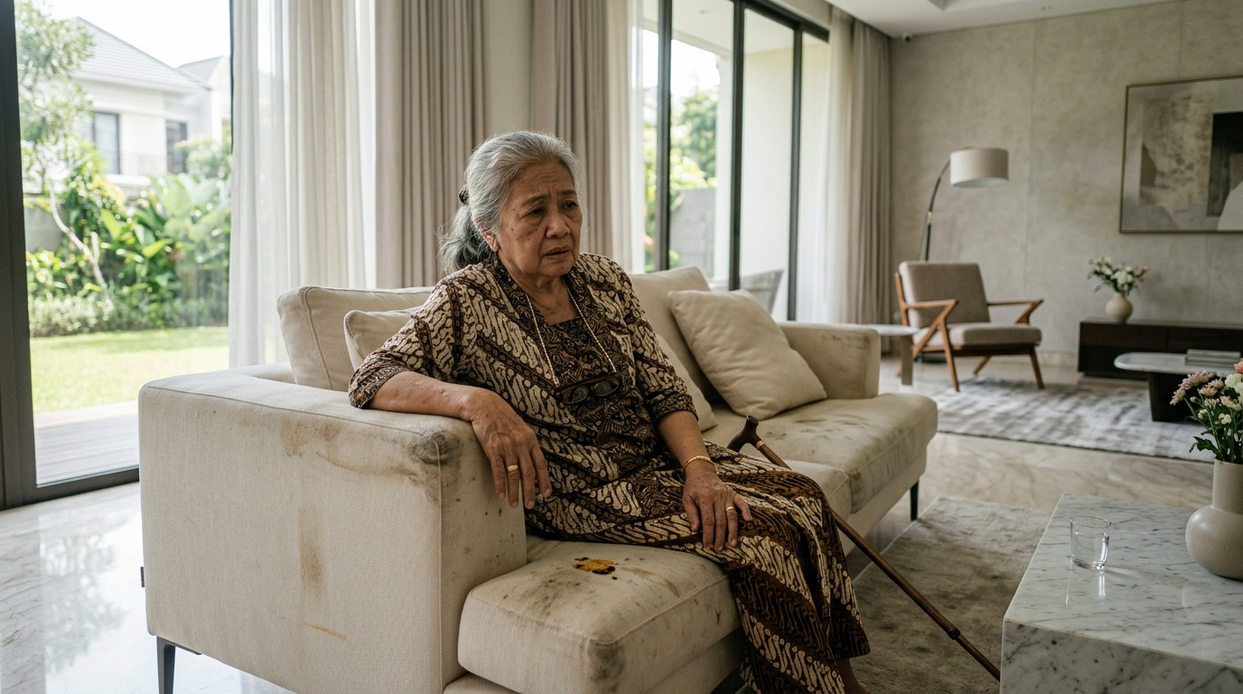 Mengapa Sofa Kotor Berbahaya bagi Lansia?