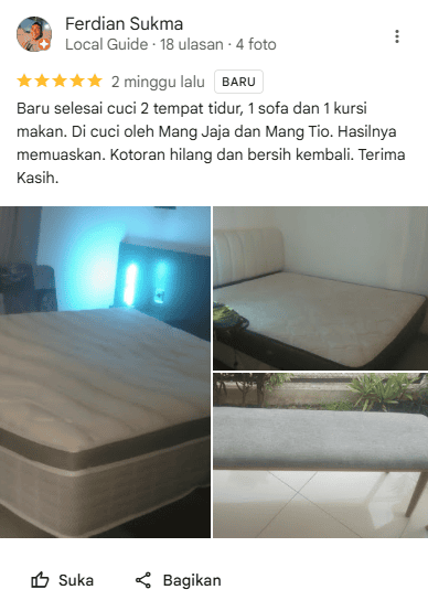 Rating Pengguna Home Steril
