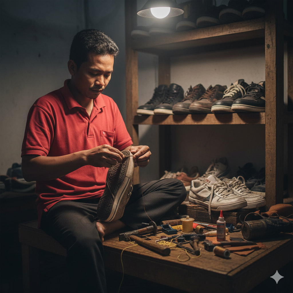 Sepatu Rusak? Nggak Harus Beli Baru