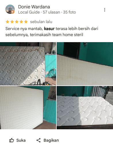 Review Jasa Cuci Kasur Home Steril