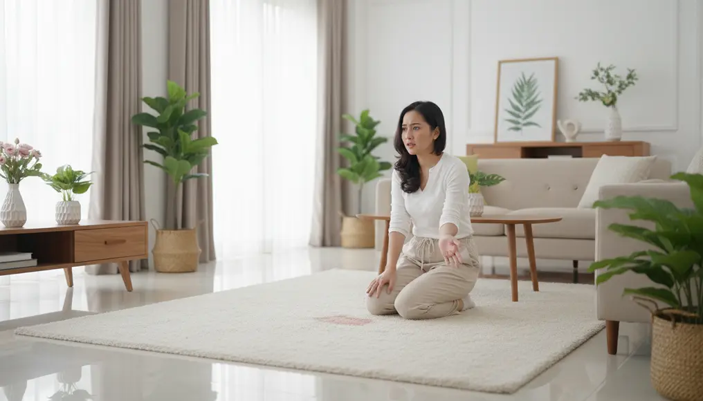 Mengatasi Noda Darah dan Muntahan di Karpet: Mengapa Butuh Profesional?