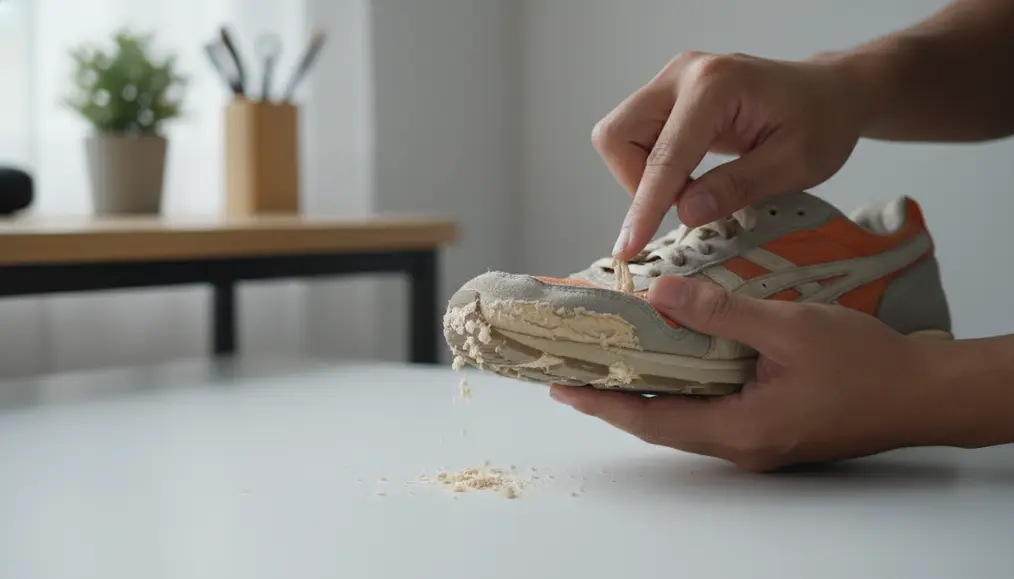 Mengenali Tanda-tanda Sol Sepatu Rontok dan Midsole Crumbling