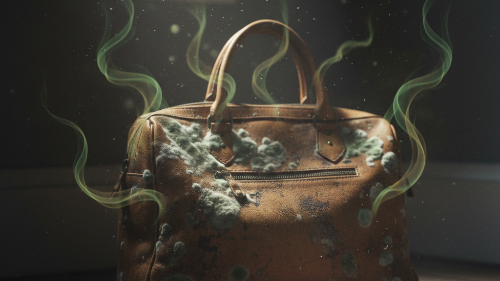 Bau Tak Sedap dan Perubahan Tekstur Tas 