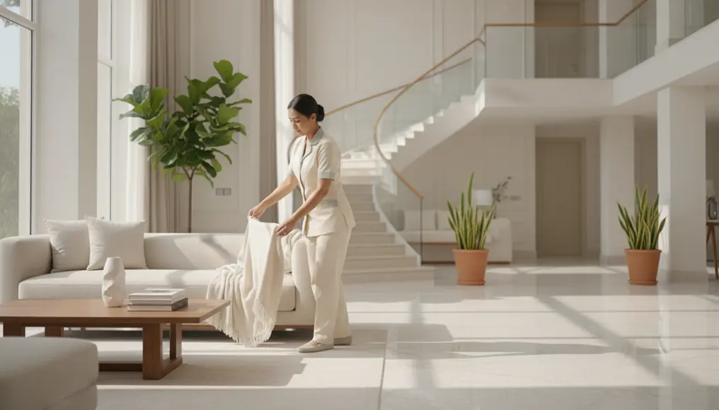 Jasa Asisten Rumah Tangga Full Day untuk Rumah Besar & Multi Lantai