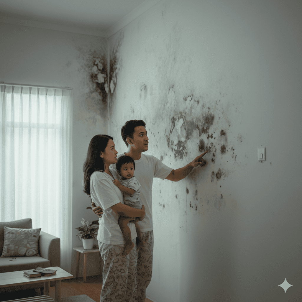 Ciri-ciri Dinding Berjamur yang Perlu Kamu Waspadai