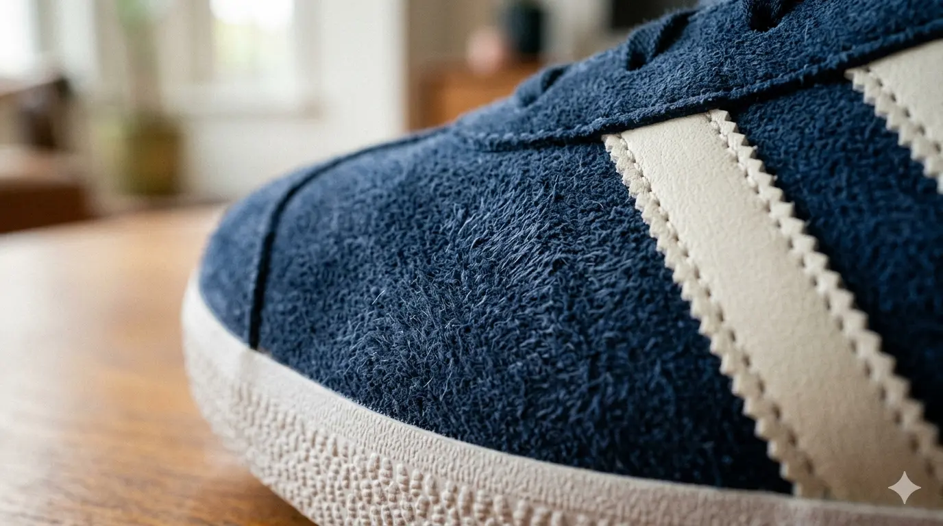 Mengenal anatomi dan karakteristik serat beludru halus pada sepatu kulit suede asli - sneakershoot.id