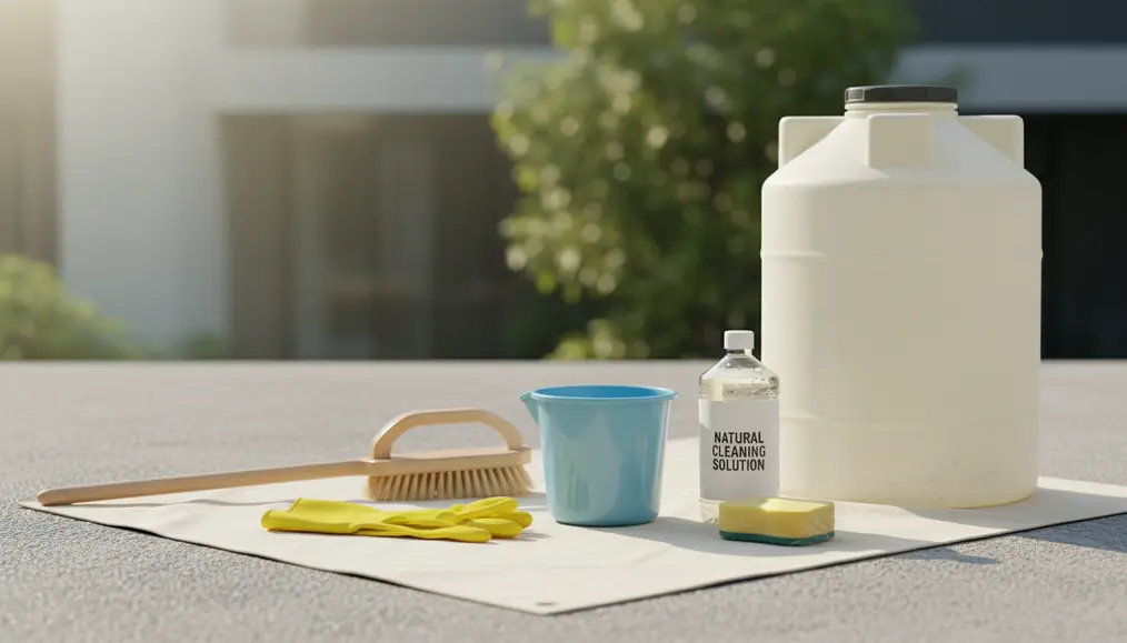 Persiapan Awal Sebelum Membersihkan Tandon Air Tanpa Alat Berat