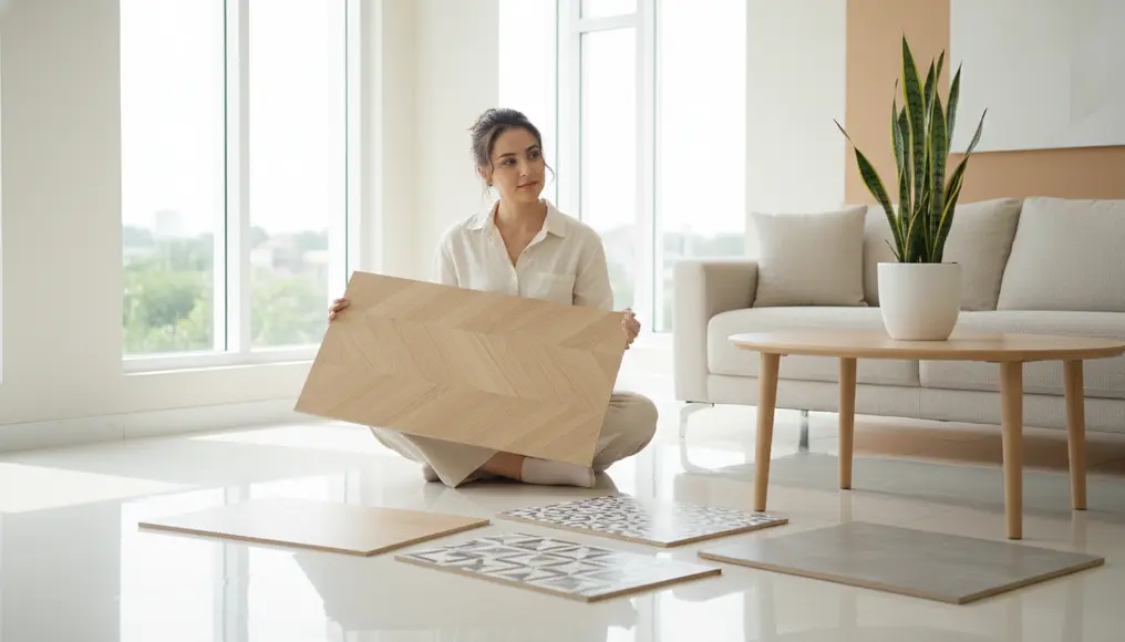 Motif & Pola Pemasangan Vinyl Lantai yang Sedang Tren