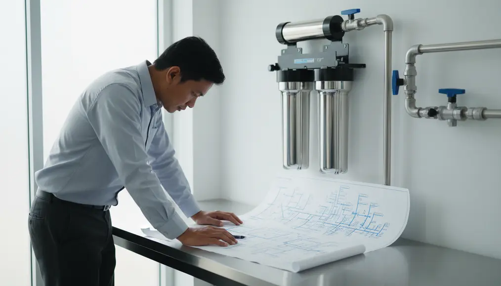 Memahami Skema Instalasi Filter Air yang Tepat agar Tekanan Tetap Kuat