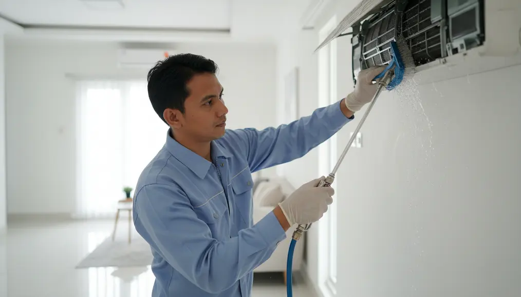 Proses Cuci AC Split yang Tepat: Apa Saja yang Dikerjakan?