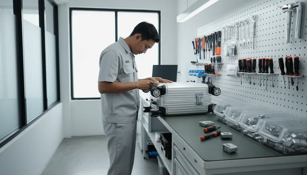 Layanan Spesialis Reparasi Koper Rimowa & Tumi di Home Steril