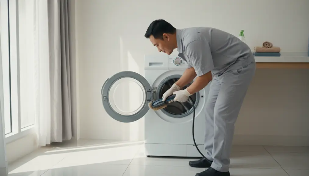 Mengapa Kamu Harus Memilih Jasa **Bersihkan Mesin Cuci Top Loading** di Home Steril?