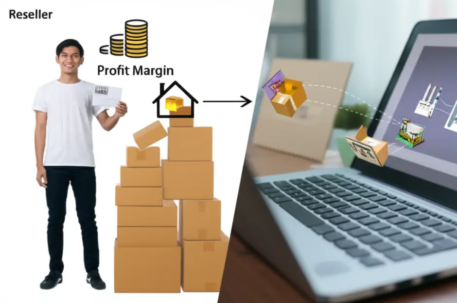 Reseller dan Dropshipper: Kunci Sukses Jualan Baju Satuan