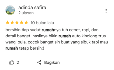 Review Pelanggan Home Steril