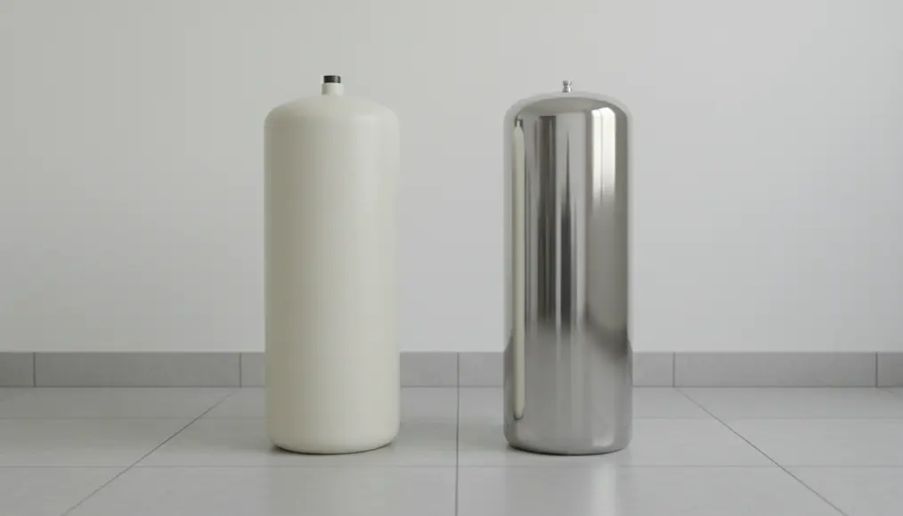 Perbandingan Utama: Tabung Filter Air Fiberglass vs Stainless Steel