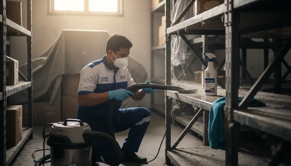 Strategi Deep Cleaning Gudang Lama yang Penuh Debu dengan Efektif